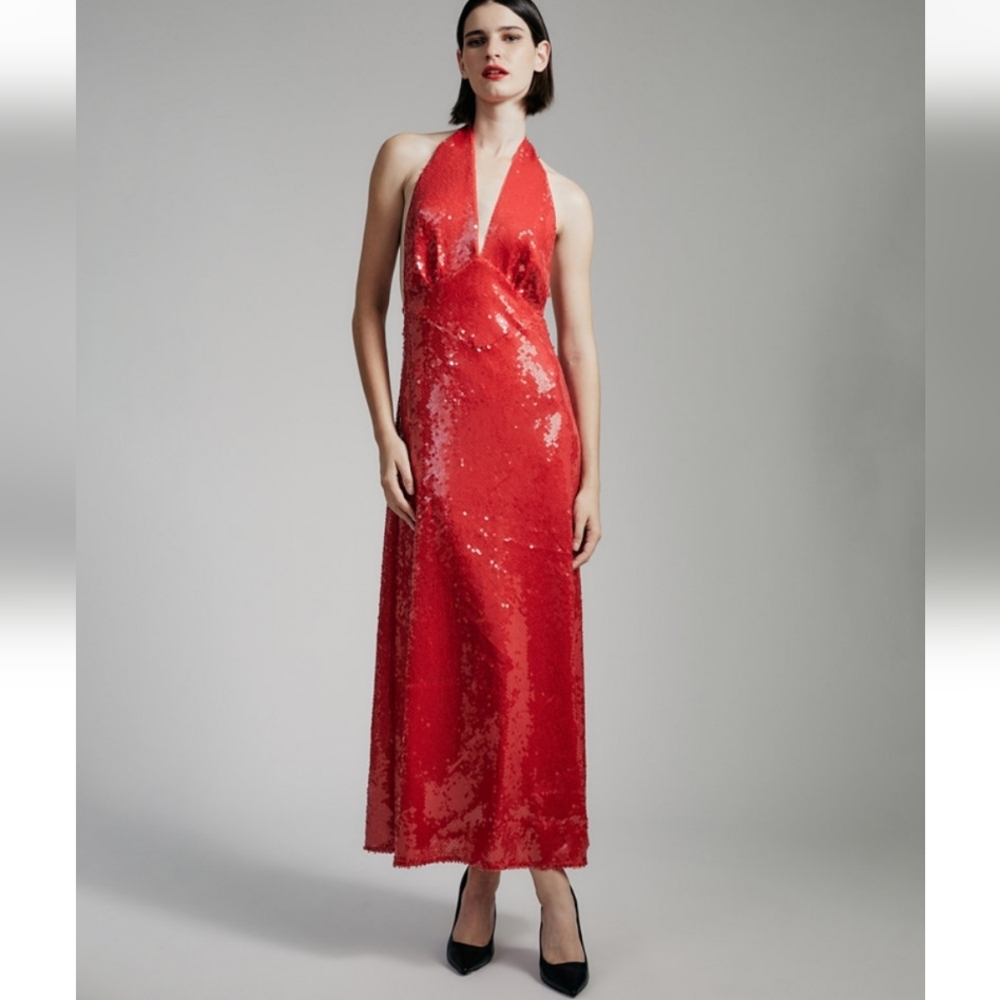 Bardot Freja Sequin Midi Dress